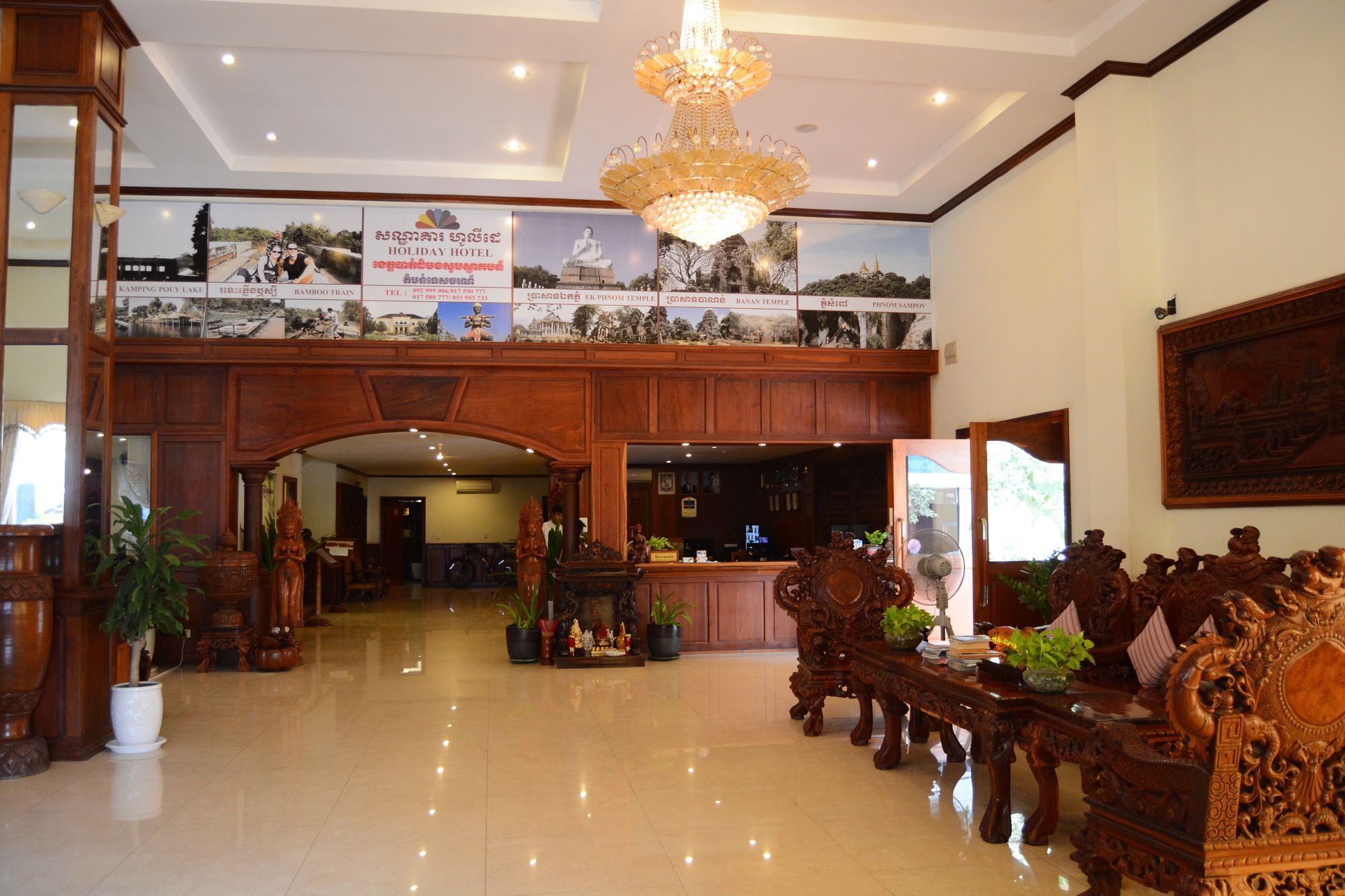Holiday Hotel Battambang Exterior foto